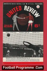 Manchester United v Aston Villa 1967 – Man Utd