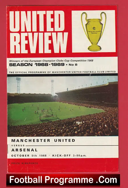 Manchester United v Newcastle United 1968 - Plus Token Sheet - Image 2