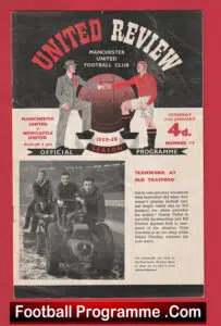 Manchester United v Newcastle United 1959 – Busby Babes Tribute