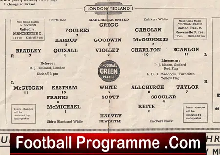 Manchester United v Newcastle United 1959 - Busby Babes Tribute - Image 3