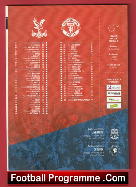 Crystal Palace v Manchester United 2018 - Image 3