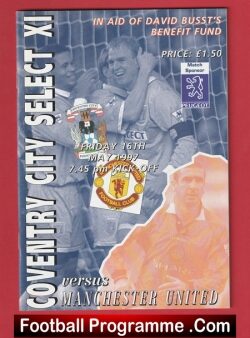 Coventry City v Manchester United 1997 – Dave Busst Cantona Last Match