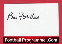 Manchester United Bill Foulkes Autograph Signed Man Utd 1951 – 1970
