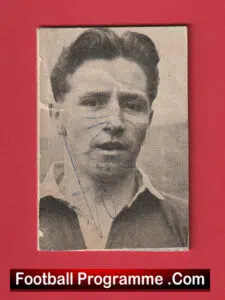Manchester United Roger Byrne Autograph Signed Man Utd 1949 – 1958