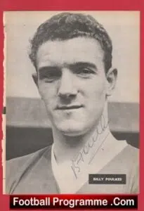 Manchester United Bill Foulkes Autograph Signed Man Utd 1950 – 1971