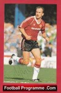 Manchester United Mike Phelan Autograph Signed Man Utd 1989 – 1994