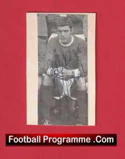 Manchester United Brian Kidd Autograph Signed Man Utd 1967 – 1974