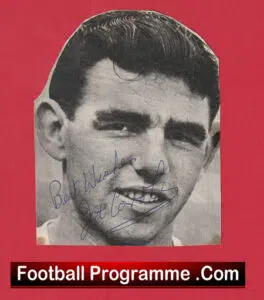 Manchester United Joe Carolan Autograph Signed Man Utd 1956 – 1960