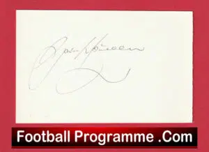 Manchester United Gordon McQueen Autograph Signed Man Utd 1978 – 1985