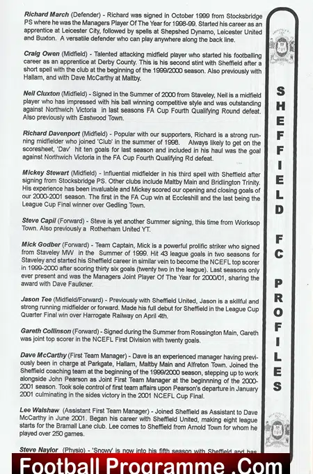 Sheffield FC v Manchester United 2001 - Summer Festival Man Utd - Image 4
