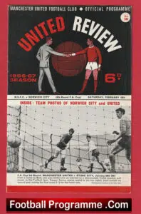 Manchester United v Norwich City 1967 – Man Utd FA Cup