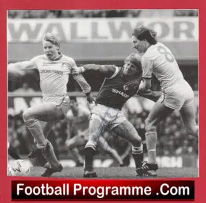 Manchester United Gordon Strachan Autograph Man Utd 1984 – 1989