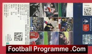 Manchester United v Crystal Palace 2016 – FA Cup Final Ticket