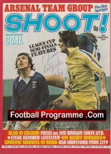 Manchester United + Leeds United Joe Jordan Autograph Man Utd