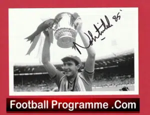 Manchester United Norman Whiteside Autograph Signed Man Utd 1978 – 1989