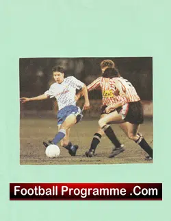 Manchester United Darren Ferguson Autograph Signed Picture Man Utd 1990 – 1994
