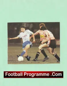 Manchester United Darren Ferguson Autograph Signed Picture Man Utd 1990 – 1994