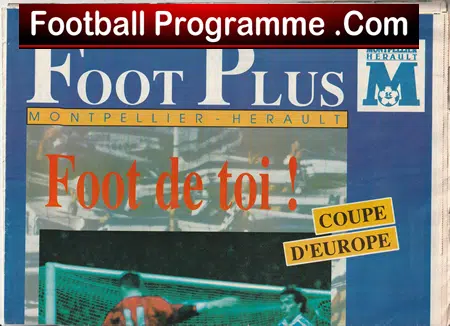 Montpellier v Manchester United 1991 - France French Football - Image 2