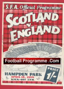 Scotland v England 1956 – Duncan Edwards