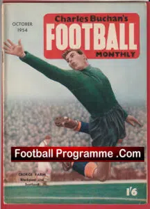 Charles Buchan Football Monthly Magazine 1954 – Busby Babes