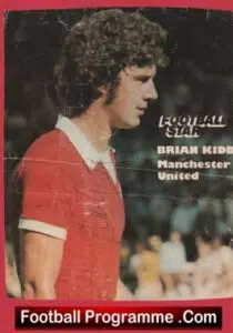 Manchester United Brian Kidd Signed Magazine Picture Man Utd