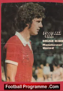 Manchester United Brian Kidd Signed Magazine Picture Man Utd