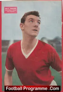 Manchester United Bill Foulkes Signed Magazine Picture Man Utd