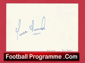 Manchester United Paul Parker Autograph Signed Man Utd 1991 – 1996
