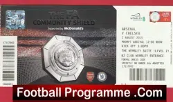 Arsenal v Chelsea 2015 – Community Shield – Royal Box Ticket Pack