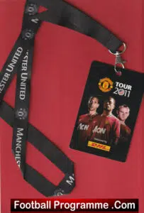 Barcelona v Manchester United 2011 – USA America Tour Washington Lanyard