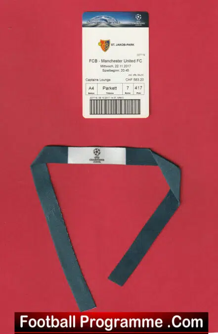 Barcelona v Manchester United 2017 – Ticket Plus Barca Wrist Band