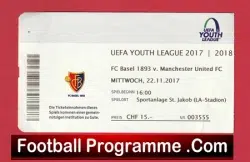 Basel v Manchester United 2017 – Football Ticket Switzerland Youth