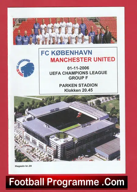 FC Copenhagen v Manchester United 2006 - Pirate - Image 2