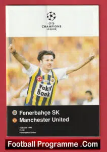 Fenerbahce v Manchester United 1996 – Turkey Champions League