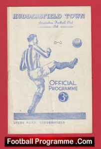 Huddersfield Town v Manchester United 1953 FIRST of Man Utd Busby Babes