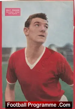Manchester United Bill Foulkes Signed Magazine Picture Man Utd