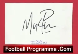 Manchester United Mike Phelan Autograph Signed Man Utd 1989 – 1994