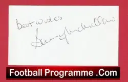 Manchester United Sammy McMillan Autograph Signed Man Utd 1961 – 1963