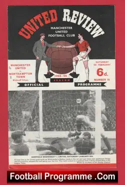 Manchester United v Northampton Town 1966 – Man Utd