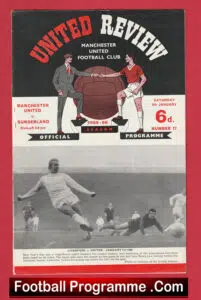 Manchester United v Sunderland 1966 – Man Utd