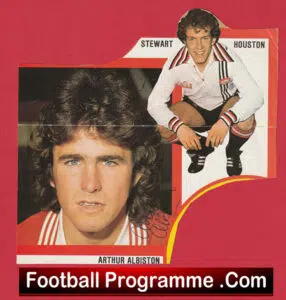 Manchester United Arthur Albiston Signed Magazine Picture Man Utd
