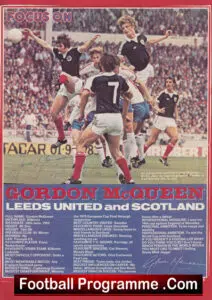 Manchester United Gordon McQueen Autograph Signed Man Utd 1978 – 1985