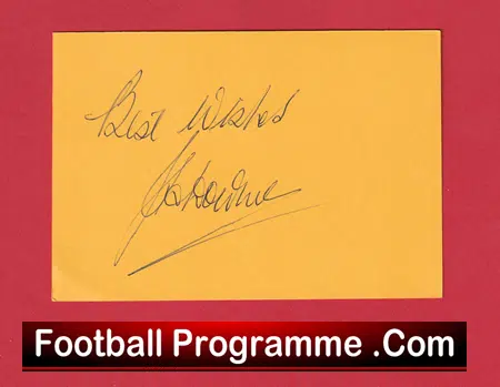 Manchester United John Downie Autograph Man Utd 1949 - 1953 - Image 2