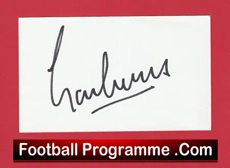 Manchester United Garth Crooks Autograph Man Utd 1983 - 1984 - Image 2