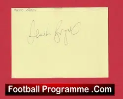 Manchester United Derek Brazil Autograph Man Utd 1988 – 1992