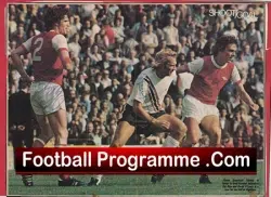 Man Utd Jimmy Greenhoff + Pat Rice + David O’Leary Signed Magazine Picture
