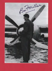 Manchester United Bill Foulkes Autograph Man Utd Munich Disaster Picture