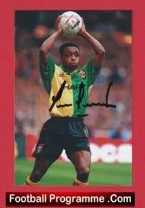 Manchester United Paul Parker Autograph Signed Picture Man Utd 1991 – 1996