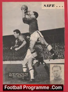 Manchester United Harry Gregg Signed Picture Man Utd 1957 – 1966