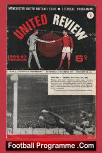 Manchester United v Sheffield Wednesday 1966 – Man Utd